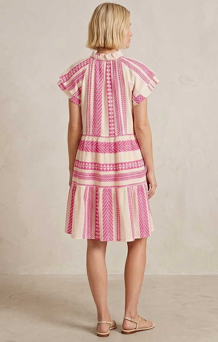 THE HANSEL COTTON TIERED DRESS