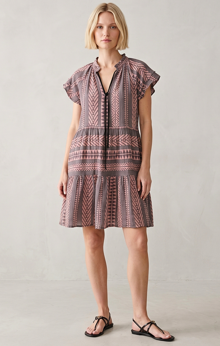 THE HANSEL COTTON TIERED DRESS