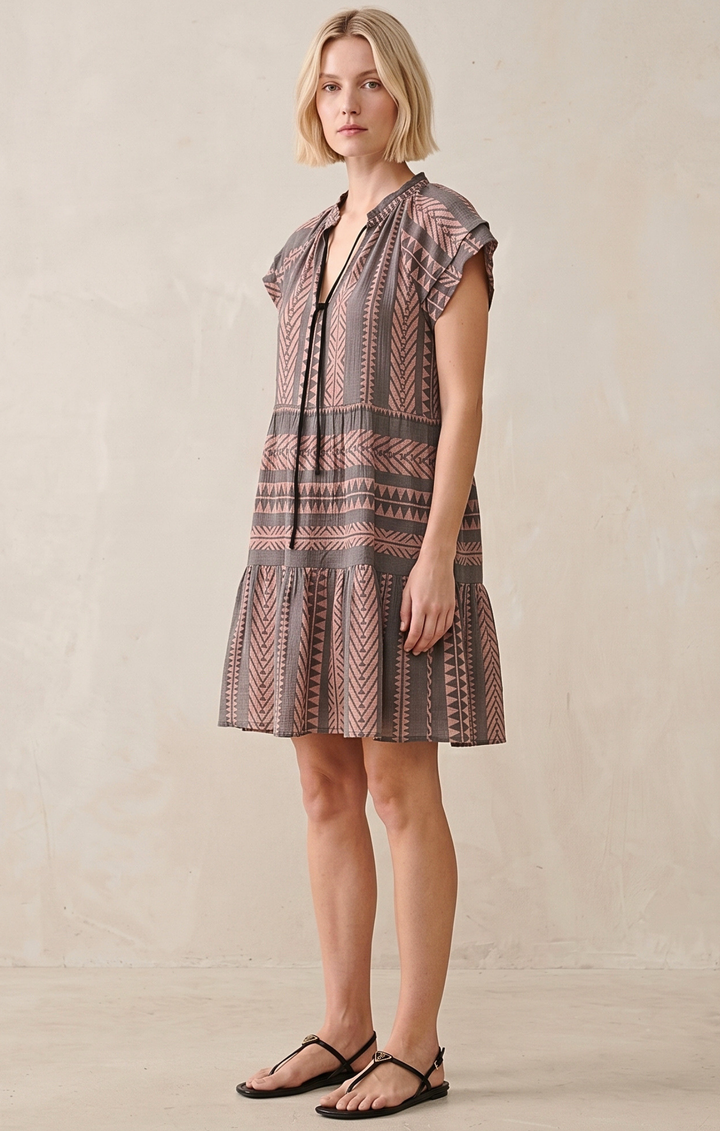THE HANSEL COTTON TIERED DRESS