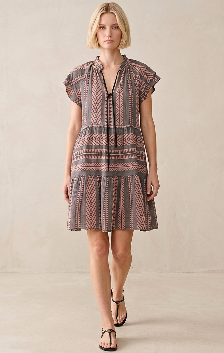 THE HANSEL COTTON TIERED DRESS