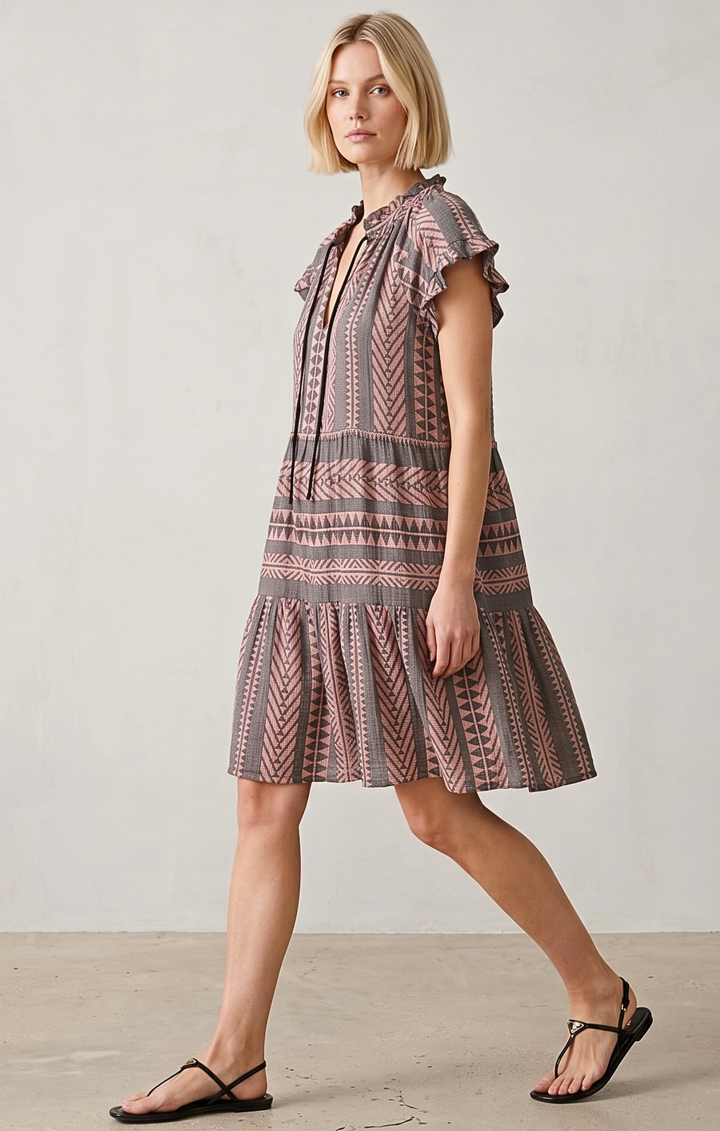 THE HANSEL COTTON TIERED DRESS