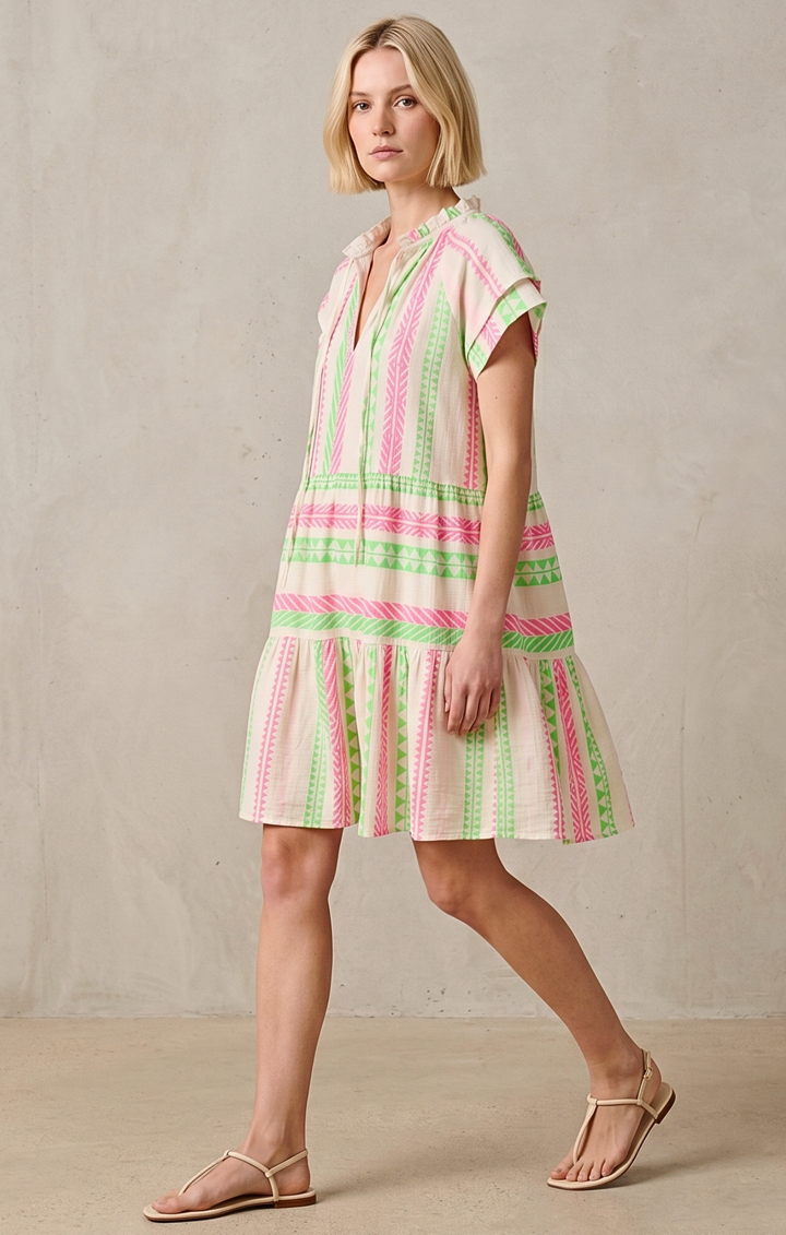 THE HANSEL COTTON TIERED DRESS
