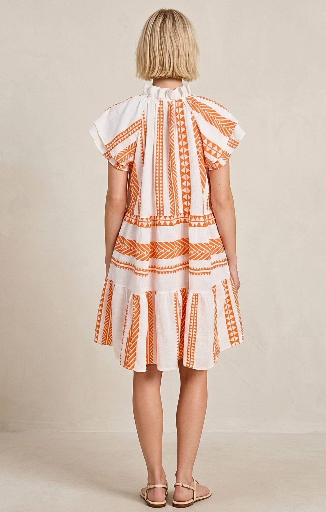 THE HANSEL COTTON TIERED DRESS