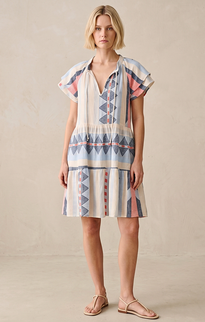 THE HANSEL COTTON TIERED DRESS