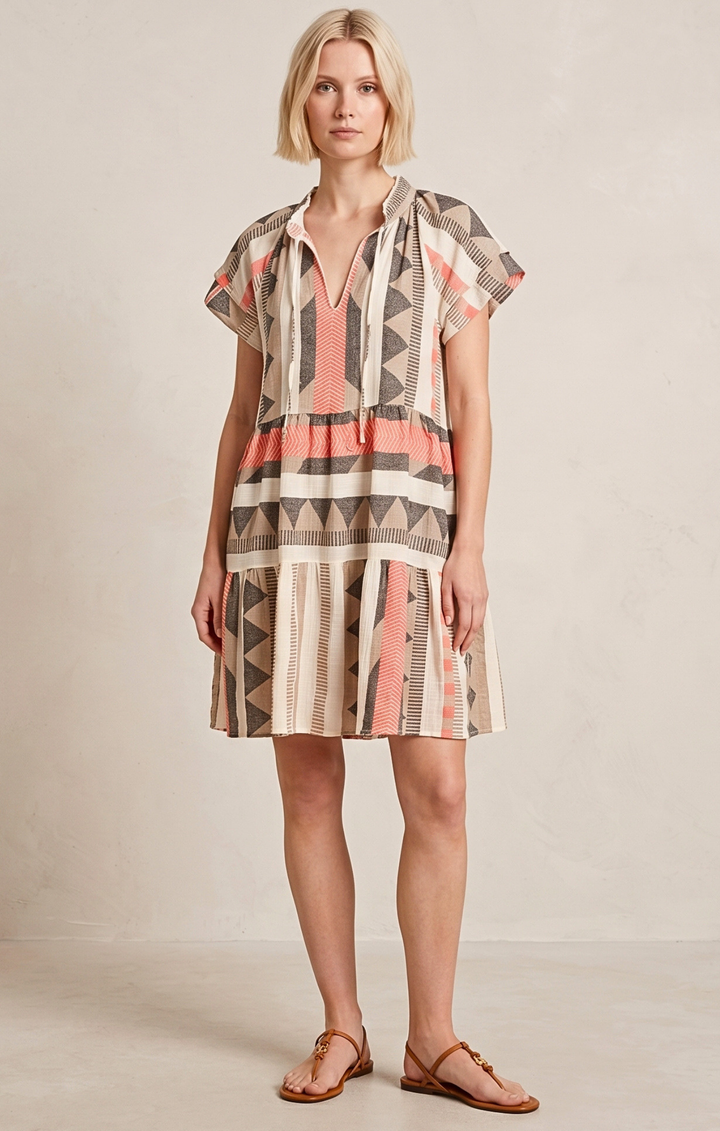 THE HANSEL COTTON TIERED DRESS