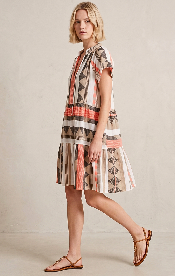 THE HANSEL COTTON TIERED DRESS