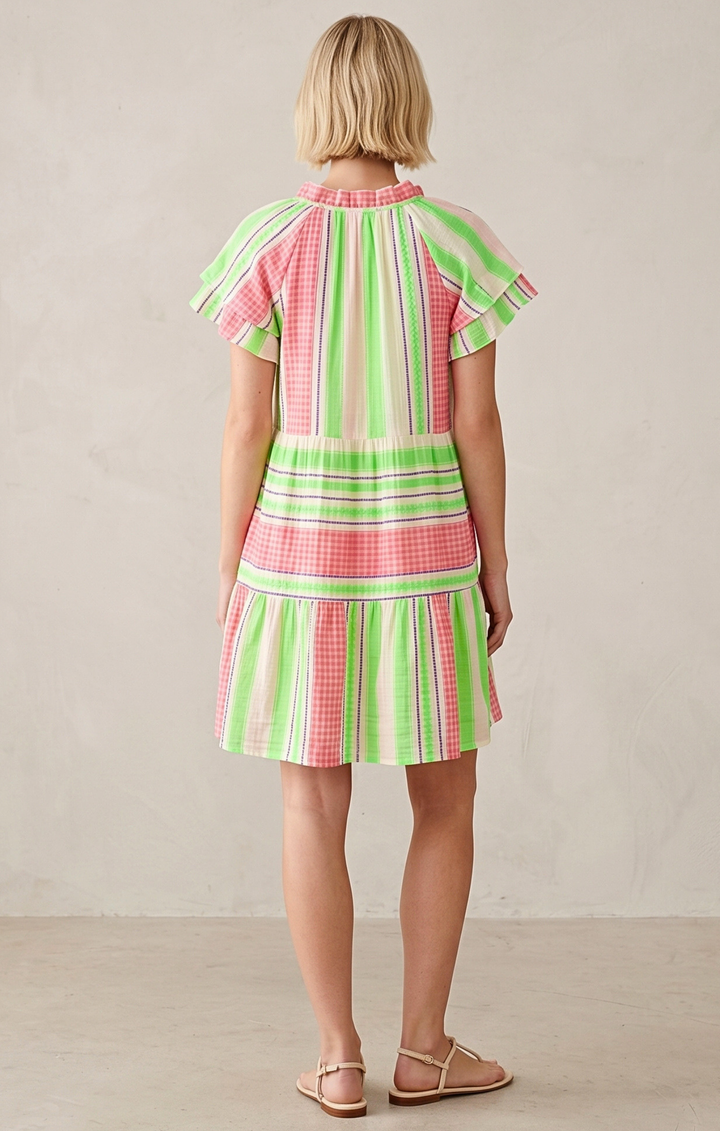 THE HANSEL COTTON TIERED DRESS
