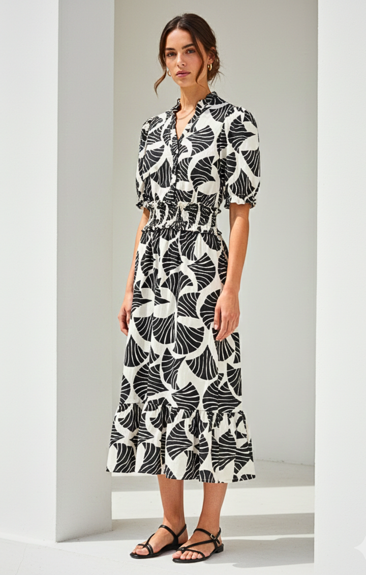 The Hunter Cotton Midi Dress: Effortless Elegance Meets Modern Style