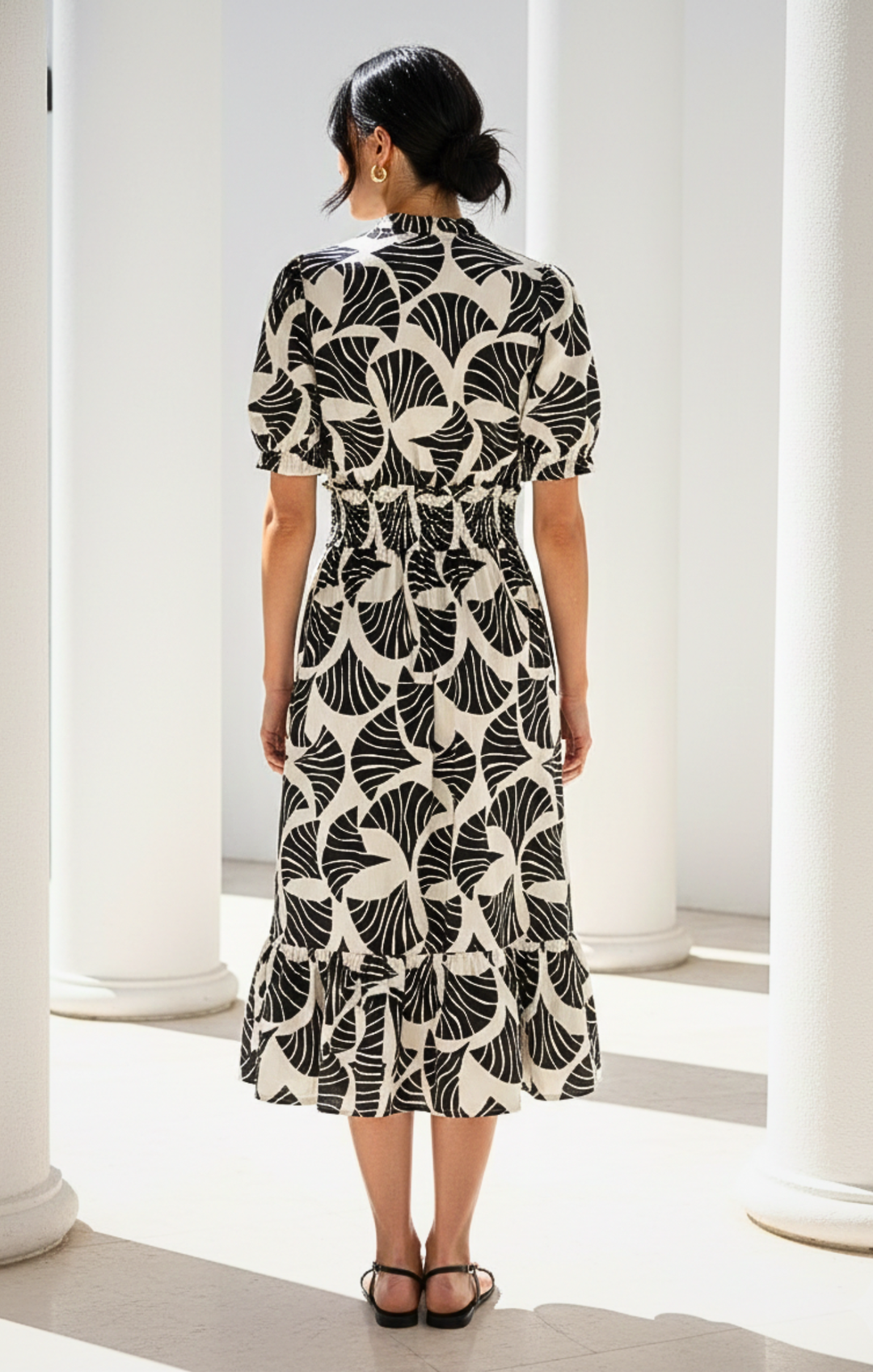 The Hunter Cotton Midi Dress: Effortless Elegance Meets Modern Style