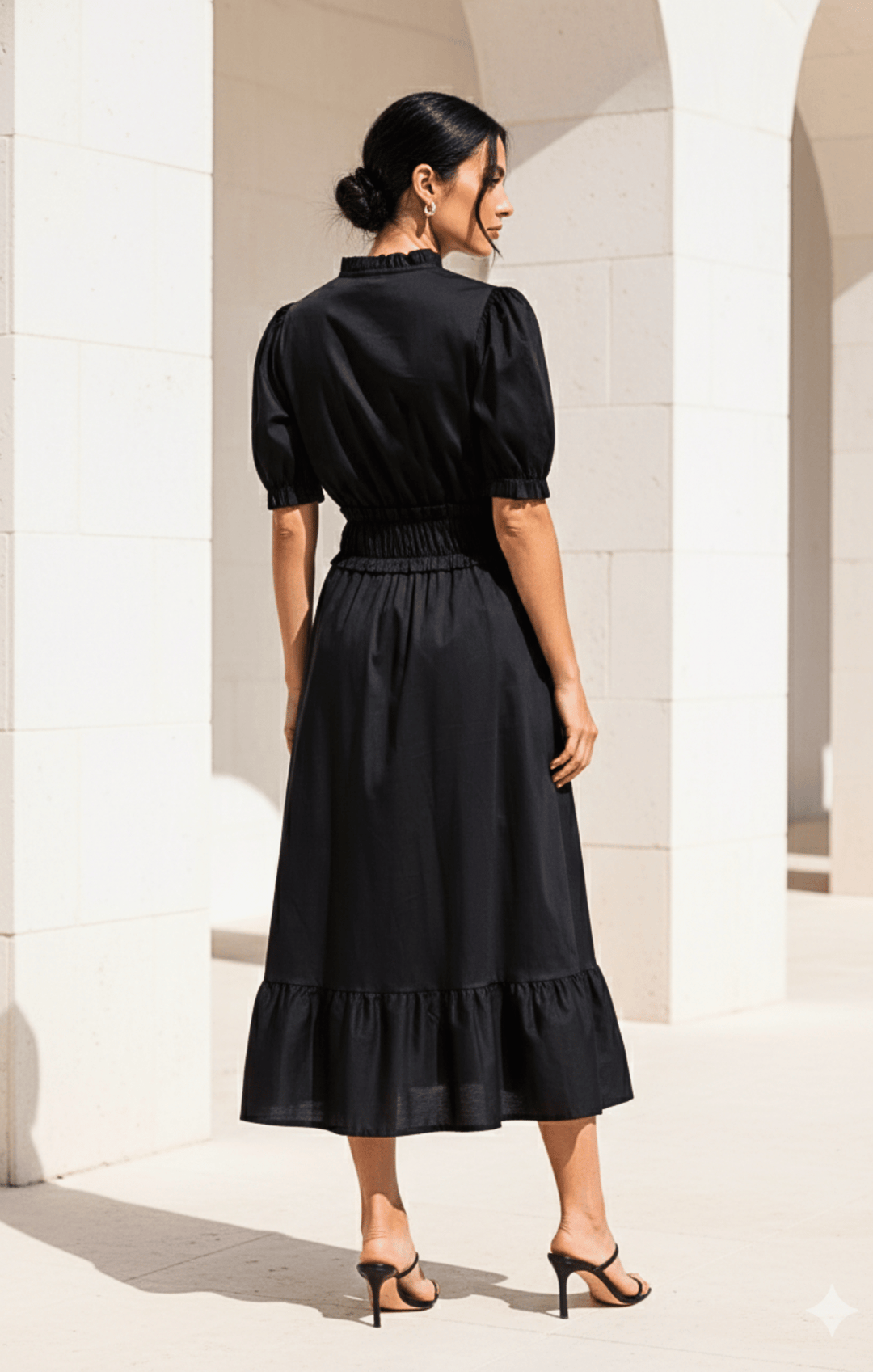 The Hunter Cotton Midi Dress: Effortless Elegance Meets Modern Style