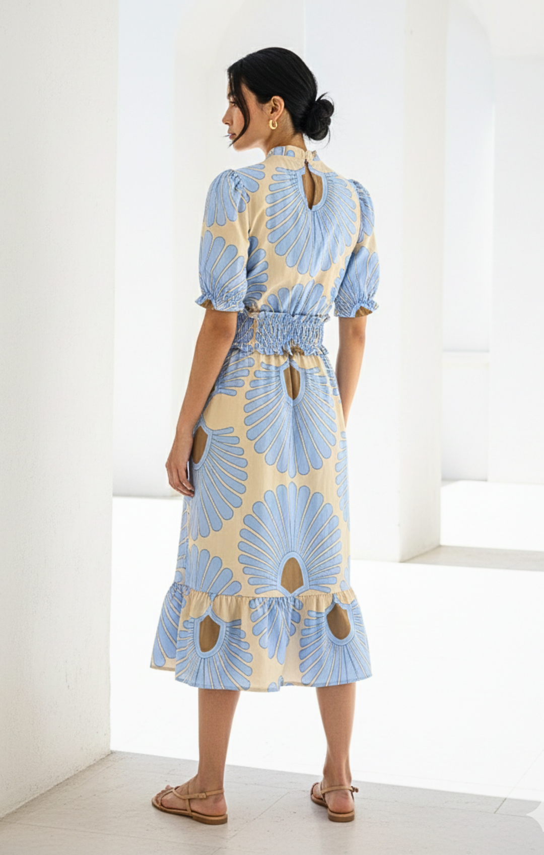 The Hunter Cotton Midi Dress: Effortless Elegance Meets Modern Style