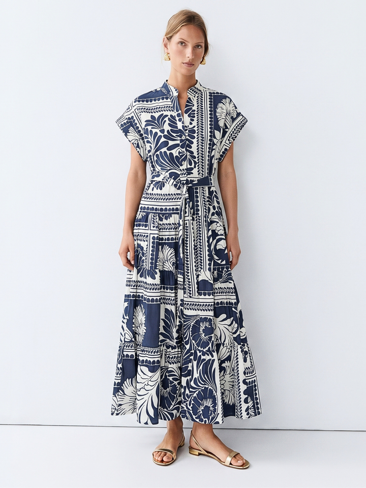 EMMIE TIERED MAXI DRESS