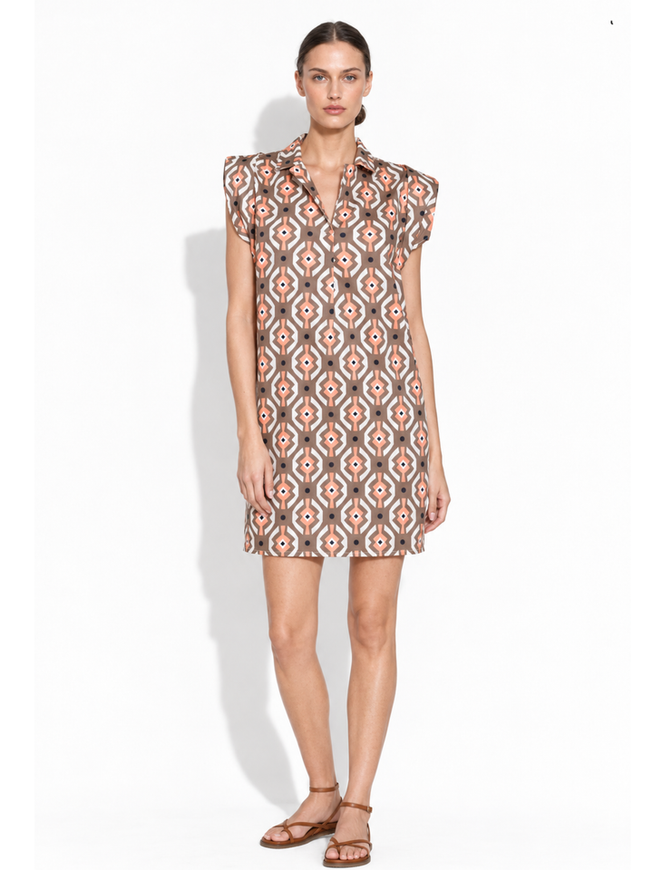 Phoebe Collared Shift Dress