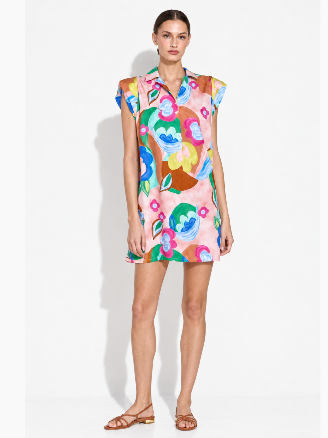 Phoebe Collared Shift Dress