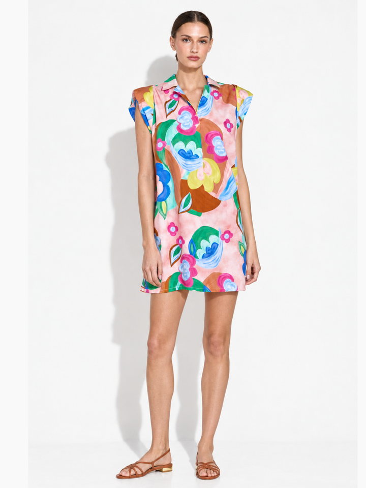 Phoebe Collared Shift Dress