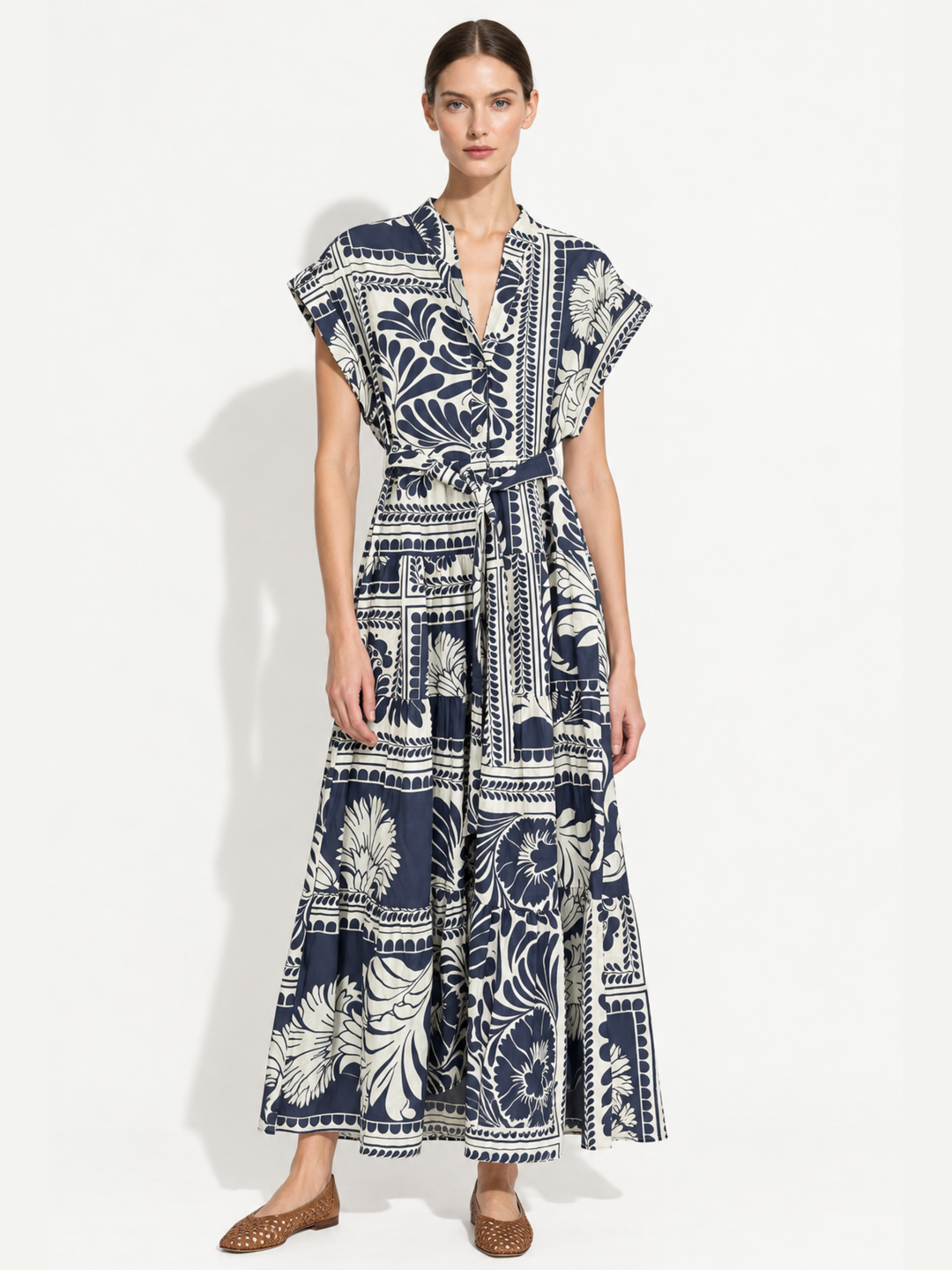EMMIE TIERED MAXI DRESS
