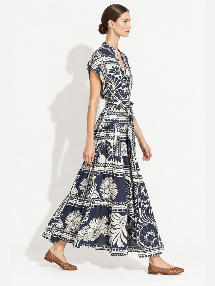 EMMIE TIERED MAXI DRESS