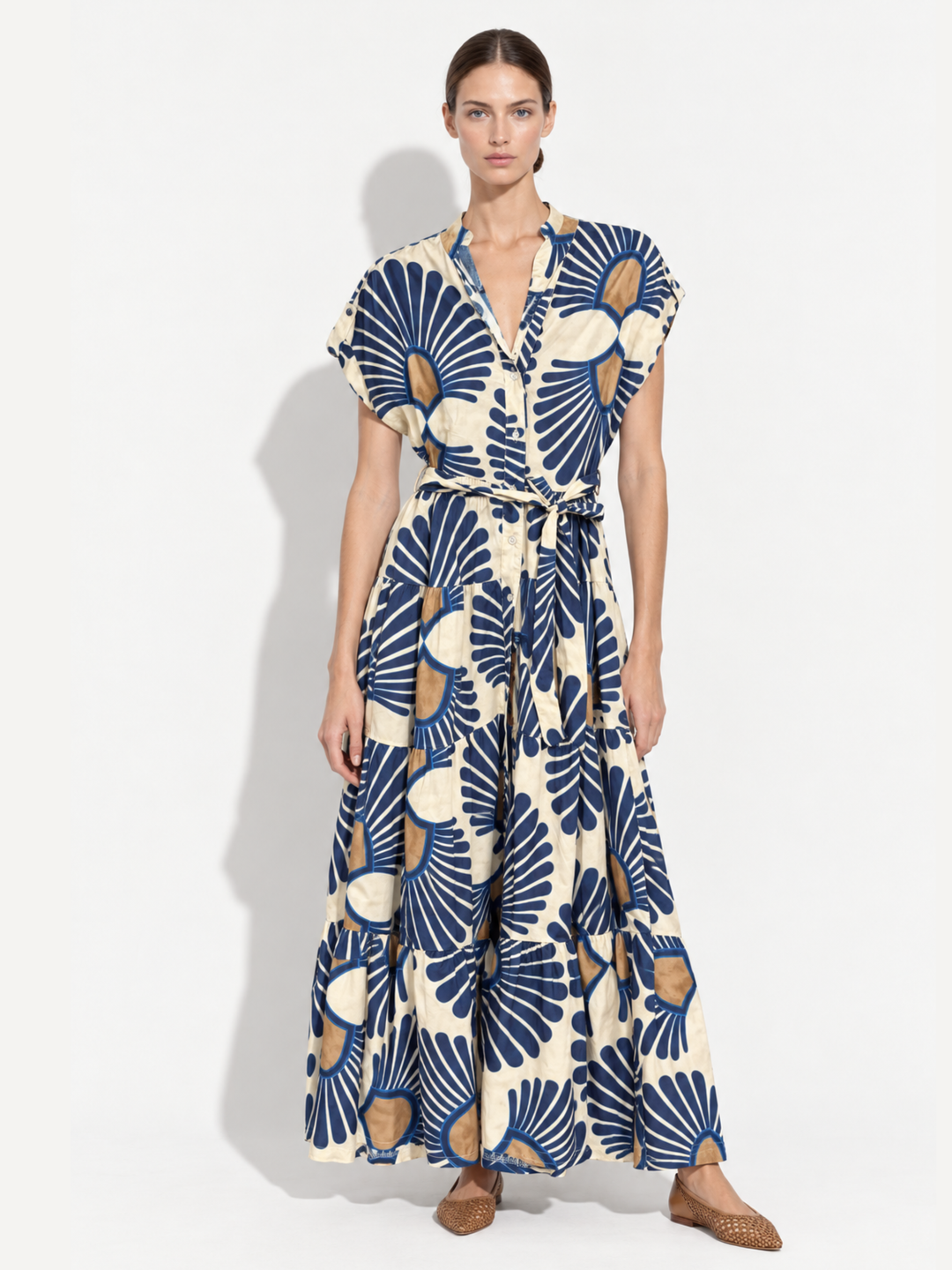 EMMIE TIERED MAXI DRESS