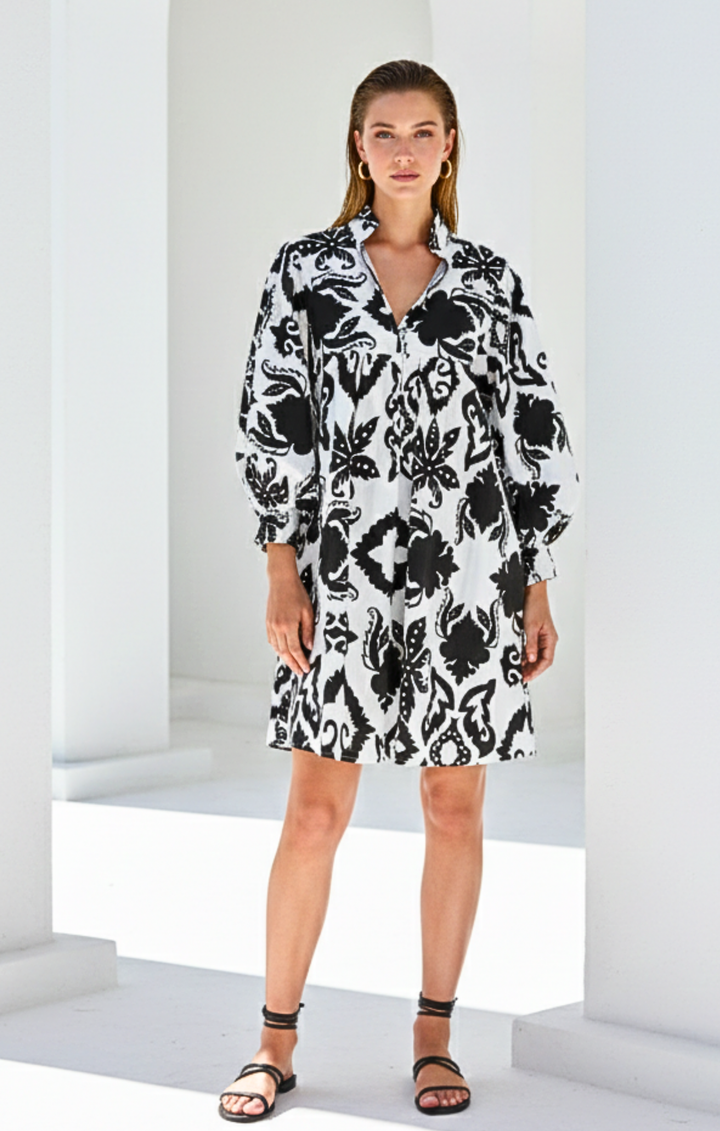 Jasper Effortless Chic Mini Dress,