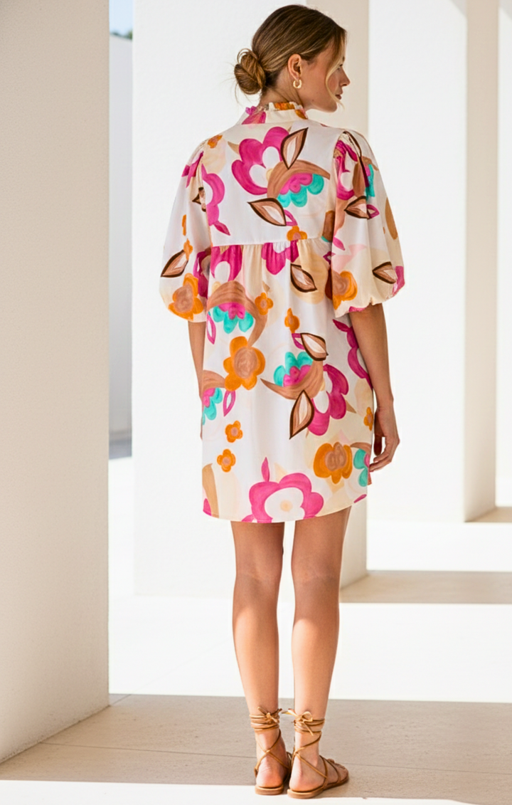 Jasper Effortless Chic Mini Dress,