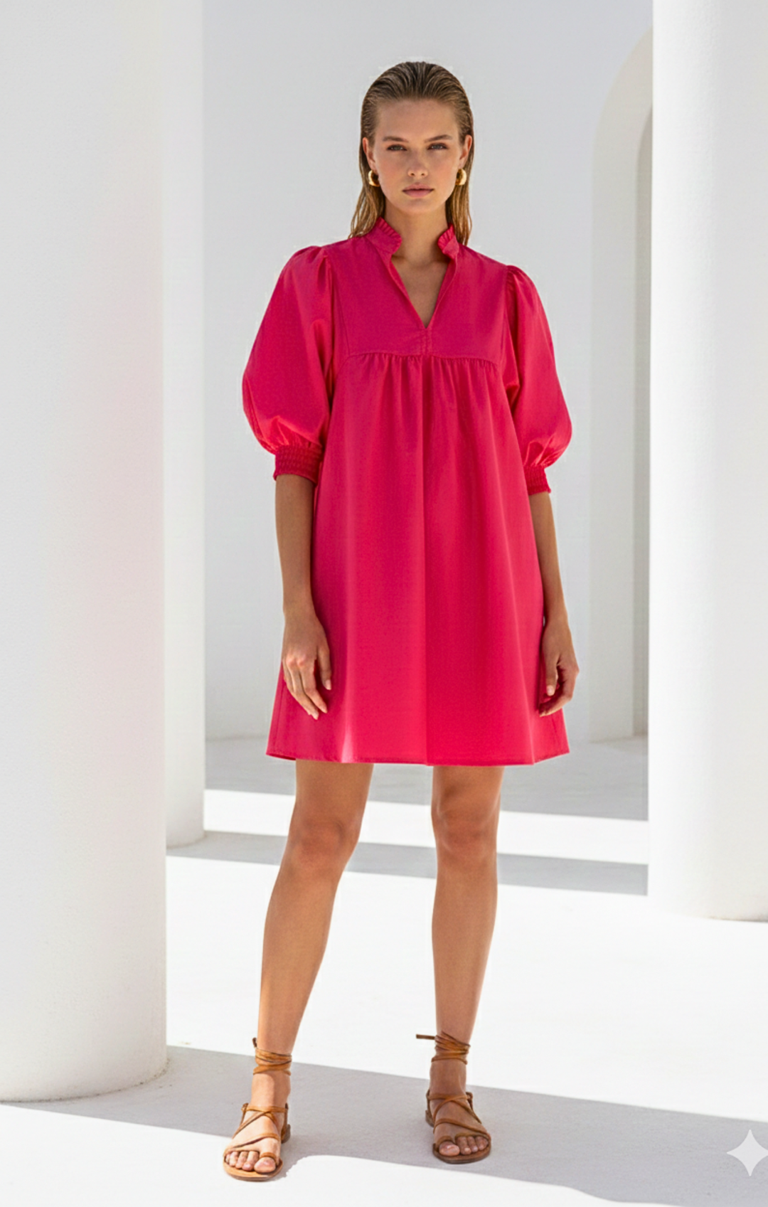 Jasper Effortless Chic Mini Dress,