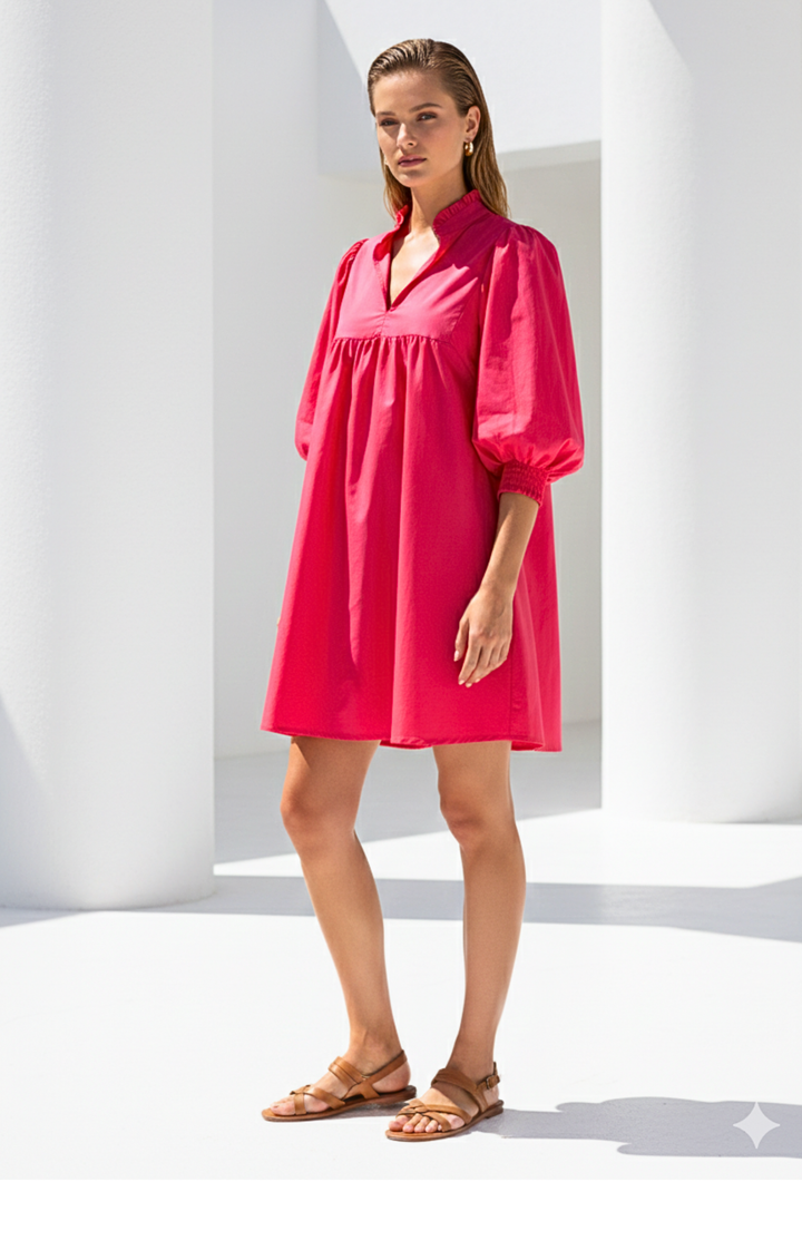 Jasper Effortless Chic Mini Dress,