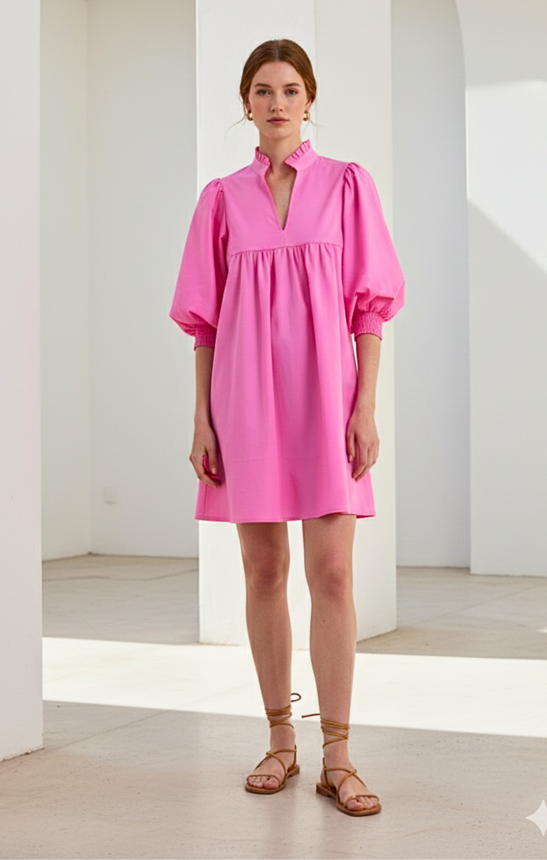 Jasper Effortless Chic Mini Dress,