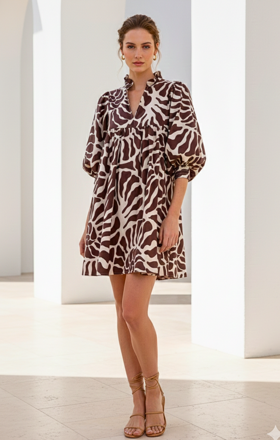 Jasper Effortless Chic Mini Dress,