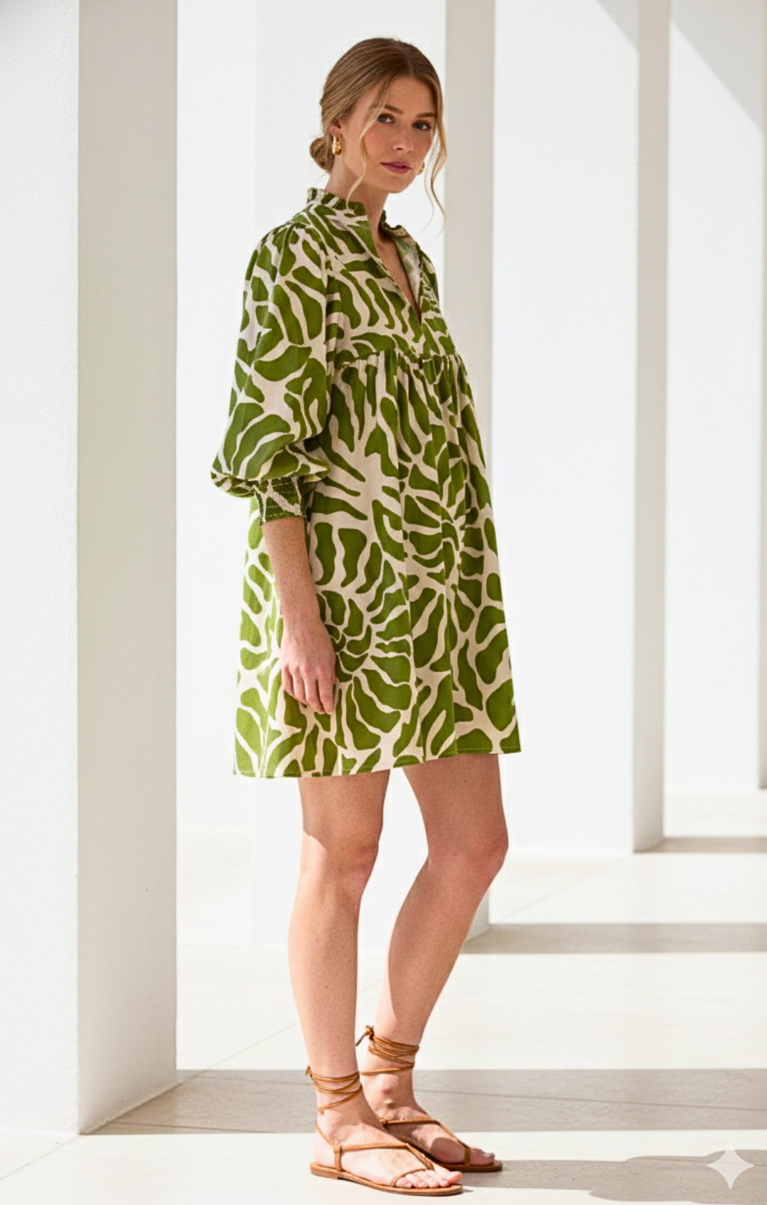 Jasper Effortless Chic Mini Dress,