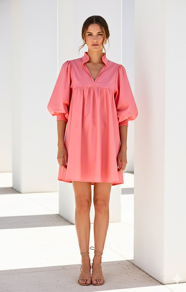 Jasper Effortless Chic Mini Dress,