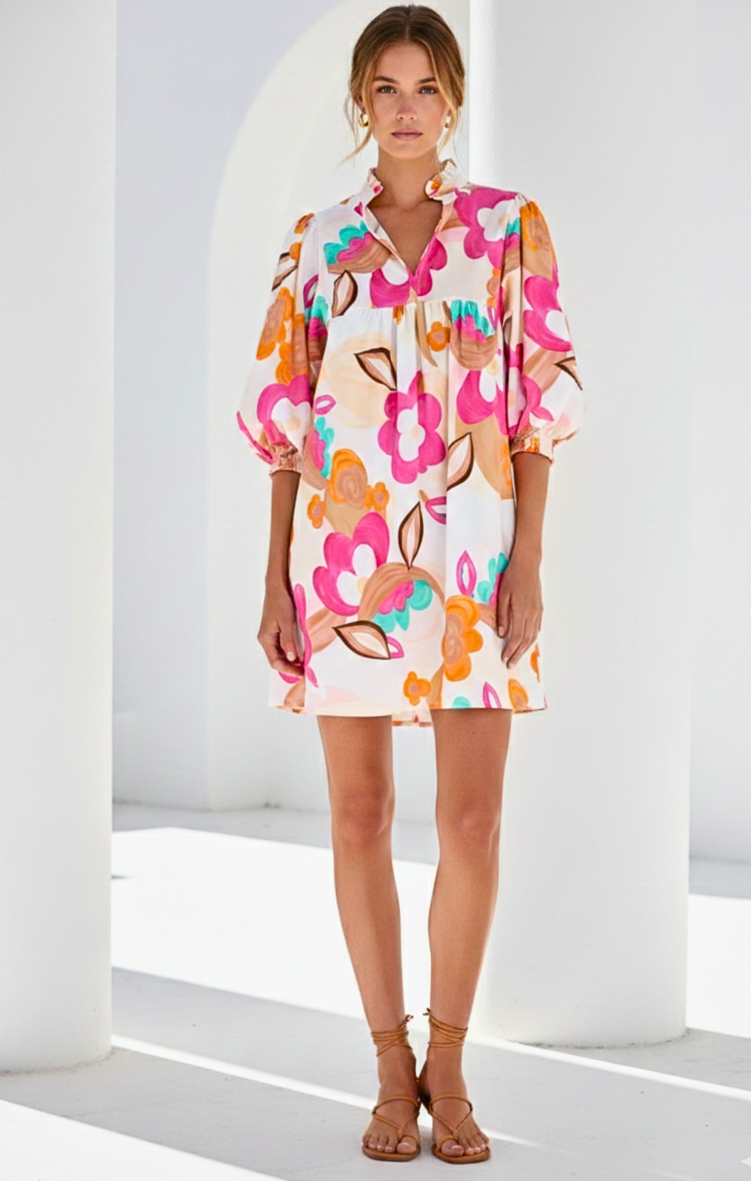 Jasper Effortless Chic Mini Dress,