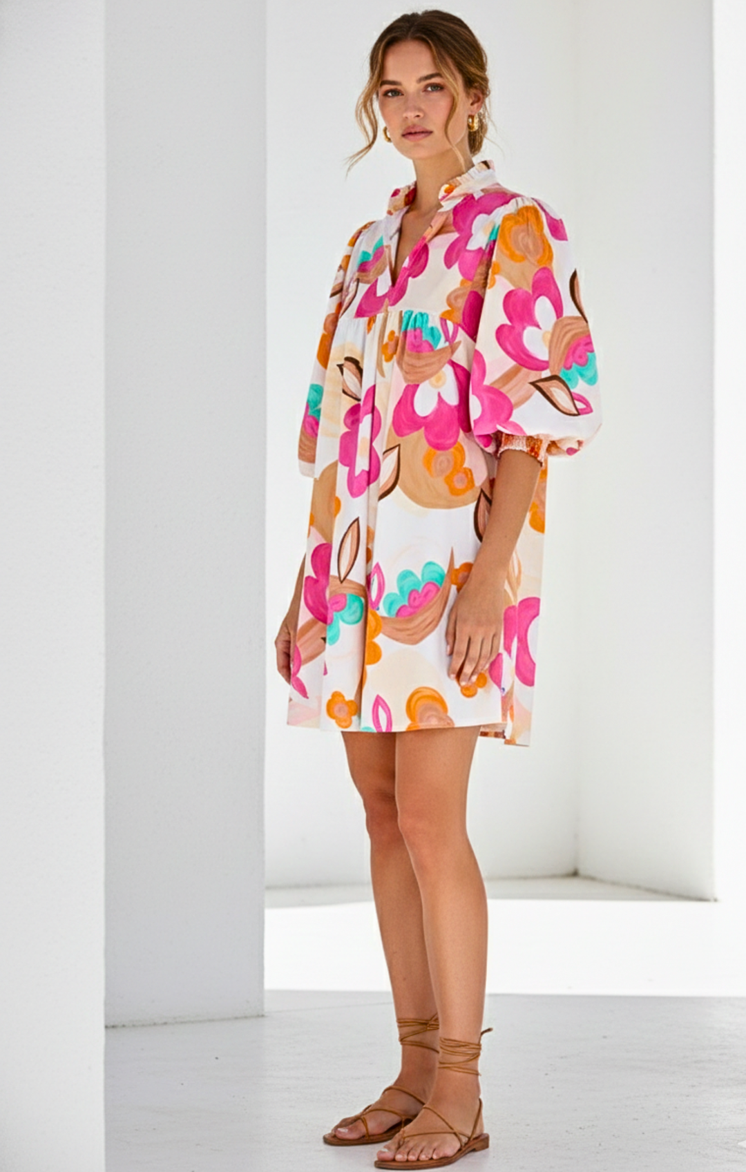 Jasper Effortless Chic Mini Dress,