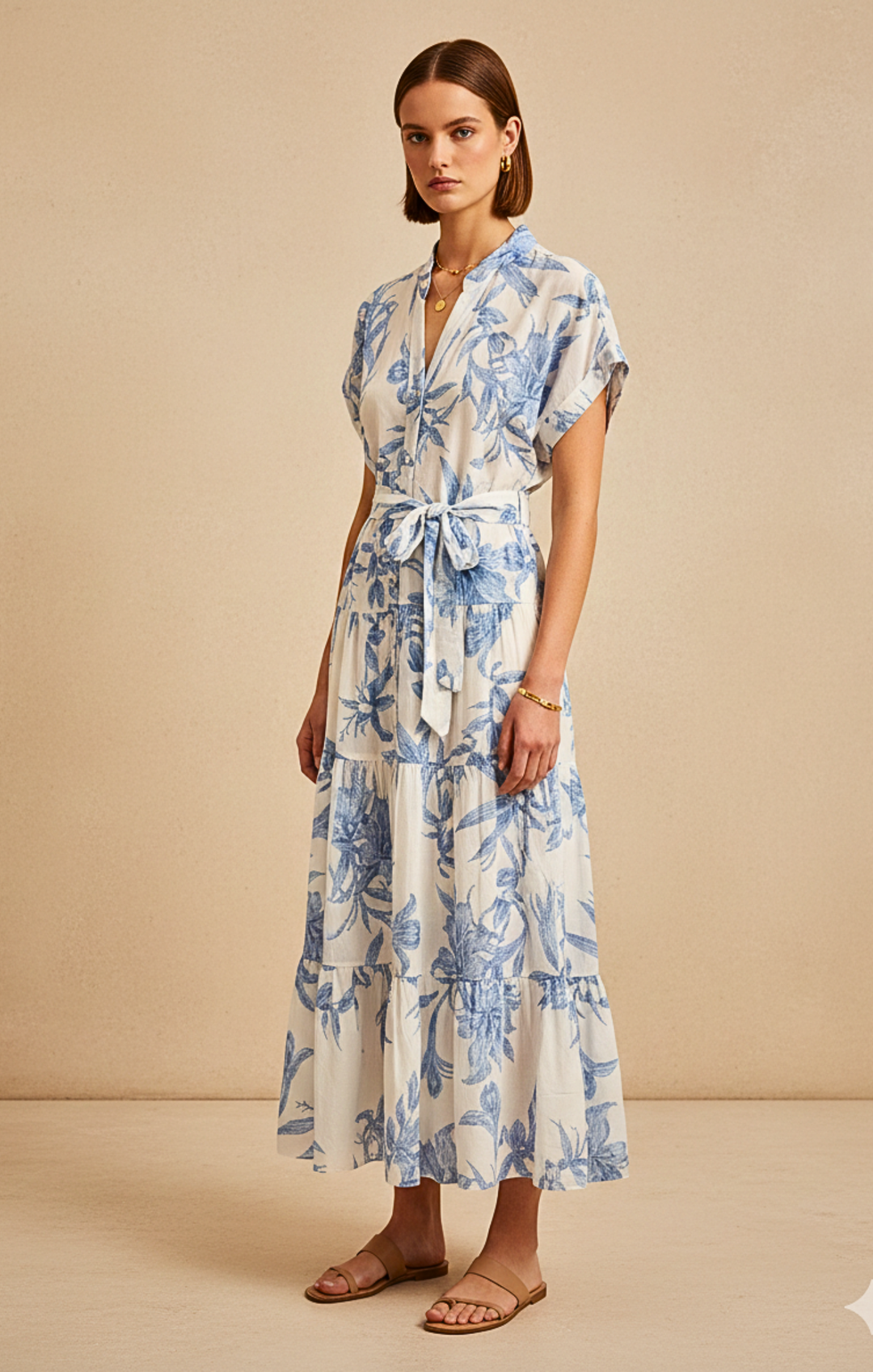 Jules  Maxi Button Down Dress