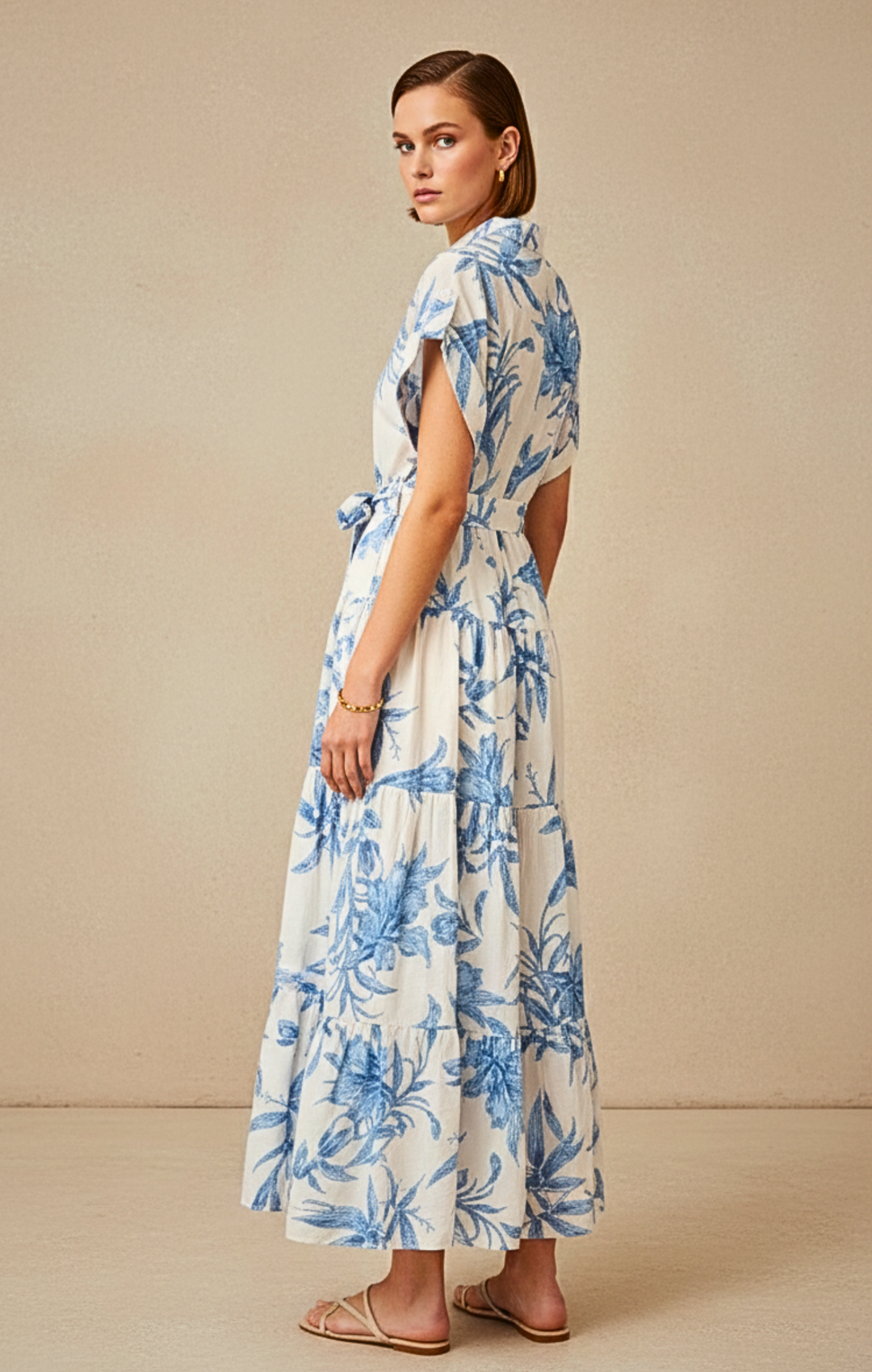 Jules  Maxi Button Down Dress