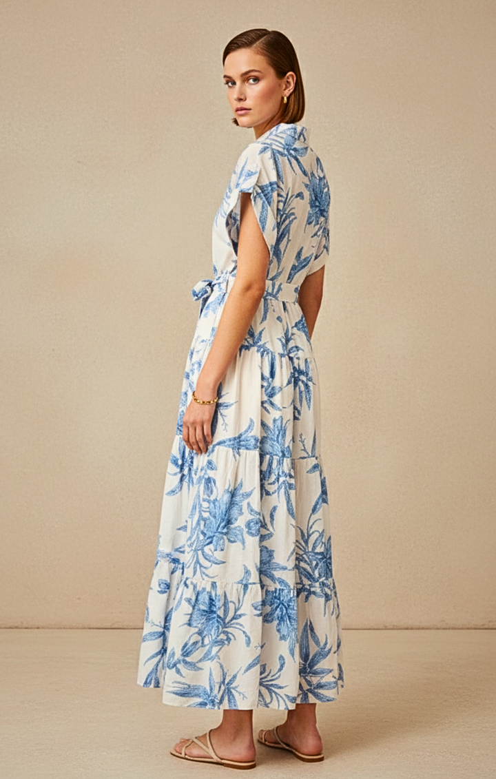 Jules  Maxi Button Down Dress