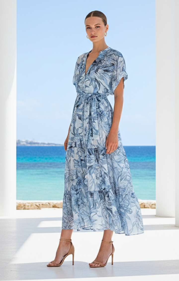 Jules  Maxi Button Down Dress