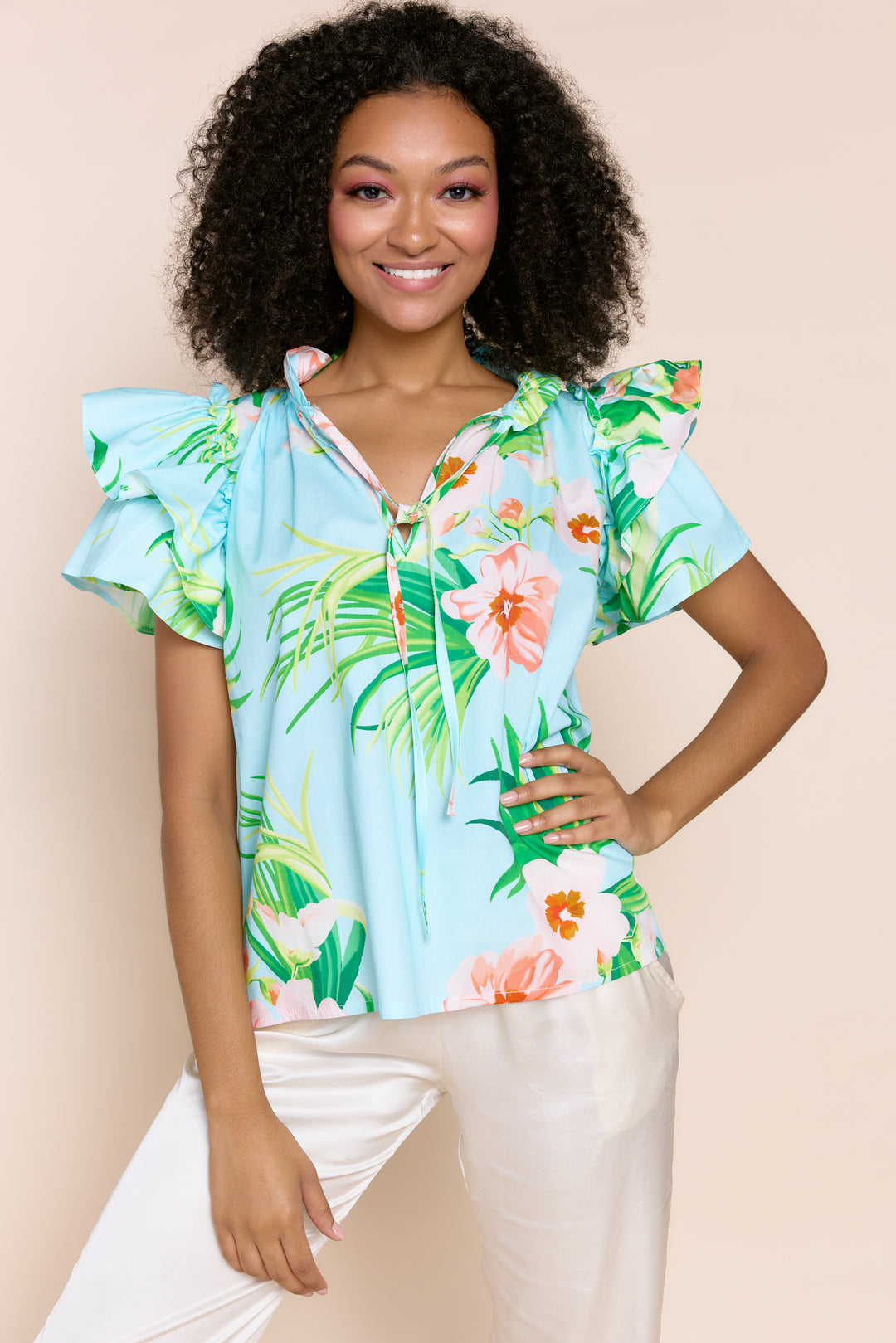 KATA | Tops | Cotton, Cotton Tops, PRINT, SUMMER2024, Tops | shop-sofia