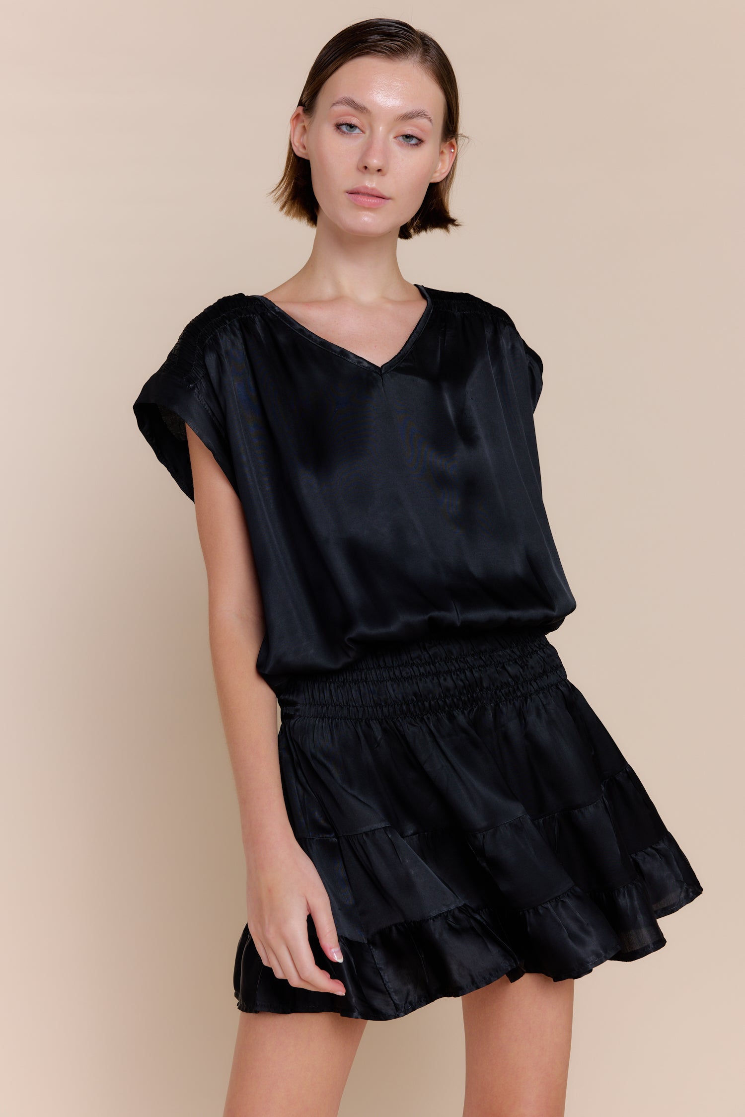 スカート Sophia frill set dress ANDMARY】Sophia frill set dress