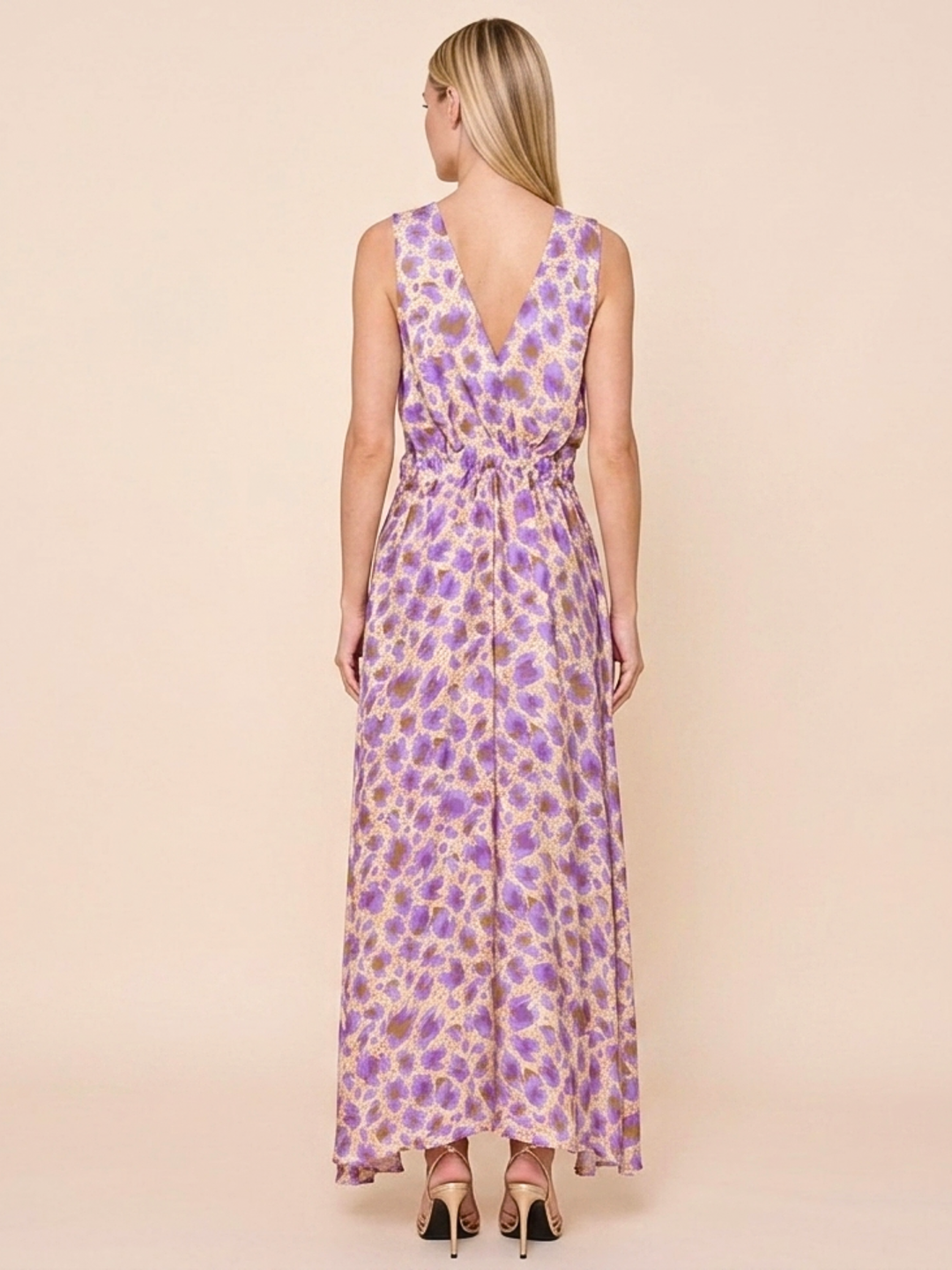 The Lela Twist-Front Maxi Dress