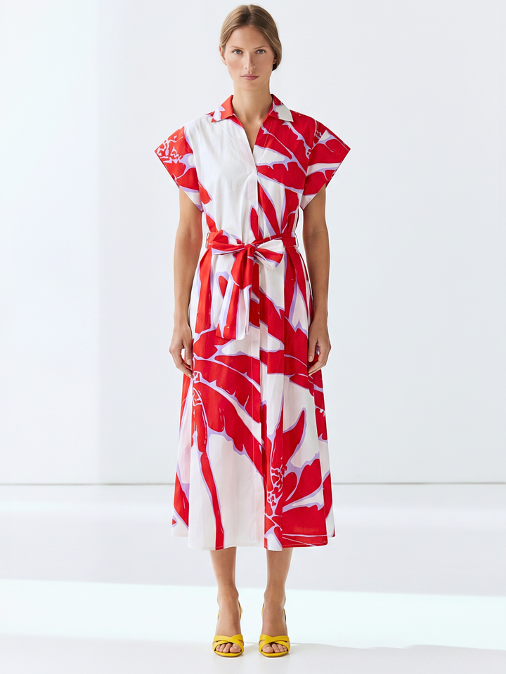 LENNON BUTTON DOWN MAXI DRESS