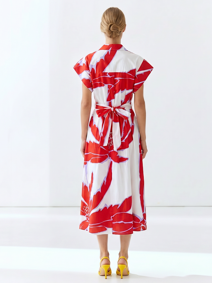 LENNON BUTTON DOWN MAXI DRESS