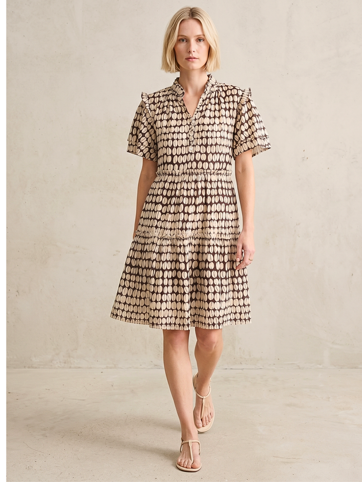 MADRID TIERED MINI DRESS