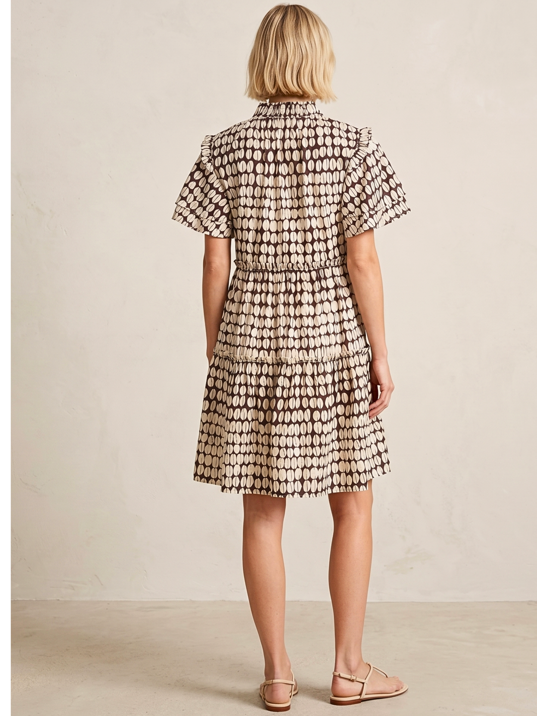 MADRID TIERED MINI DRESS