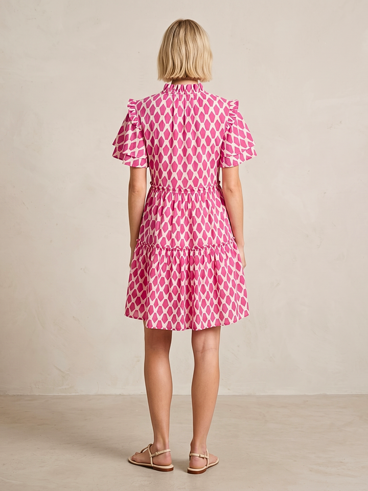 MADRID TIERED MINI DRESS
