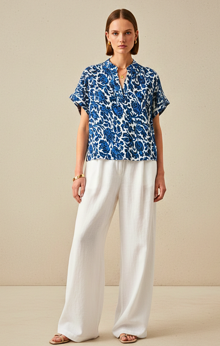 Mary V-Neck  Dolman Top