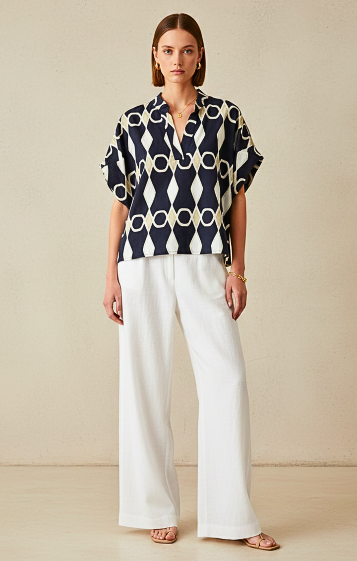 Mary V-Neck  Dolman Top