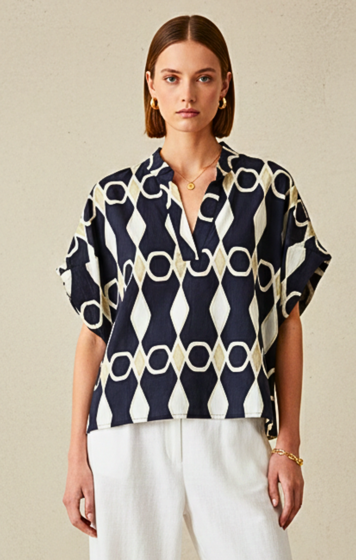 Mary V-Neck  Dolman Top
