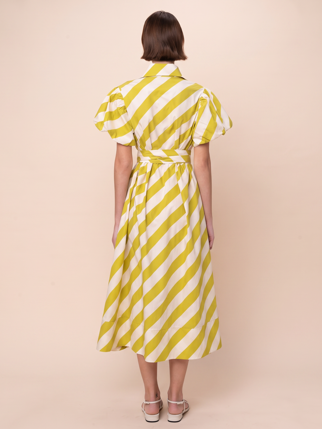 Millie Midi Shirt Cotton Belted Dress