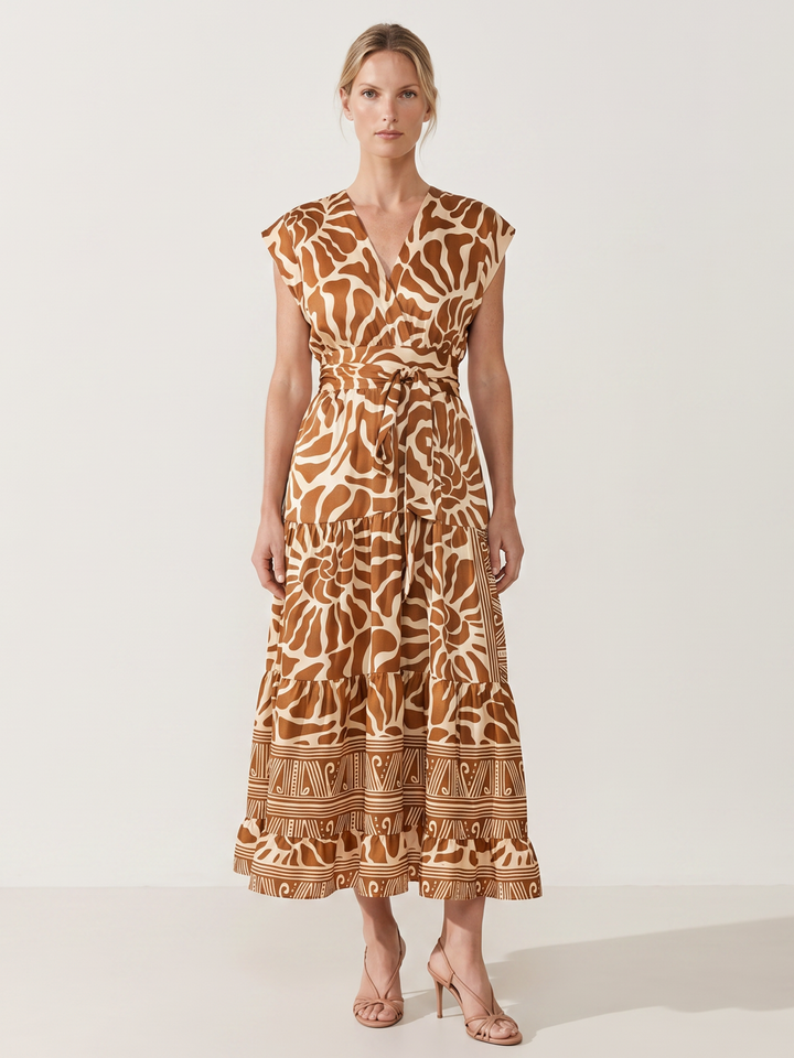 Mishal Tiered Maxi Dress