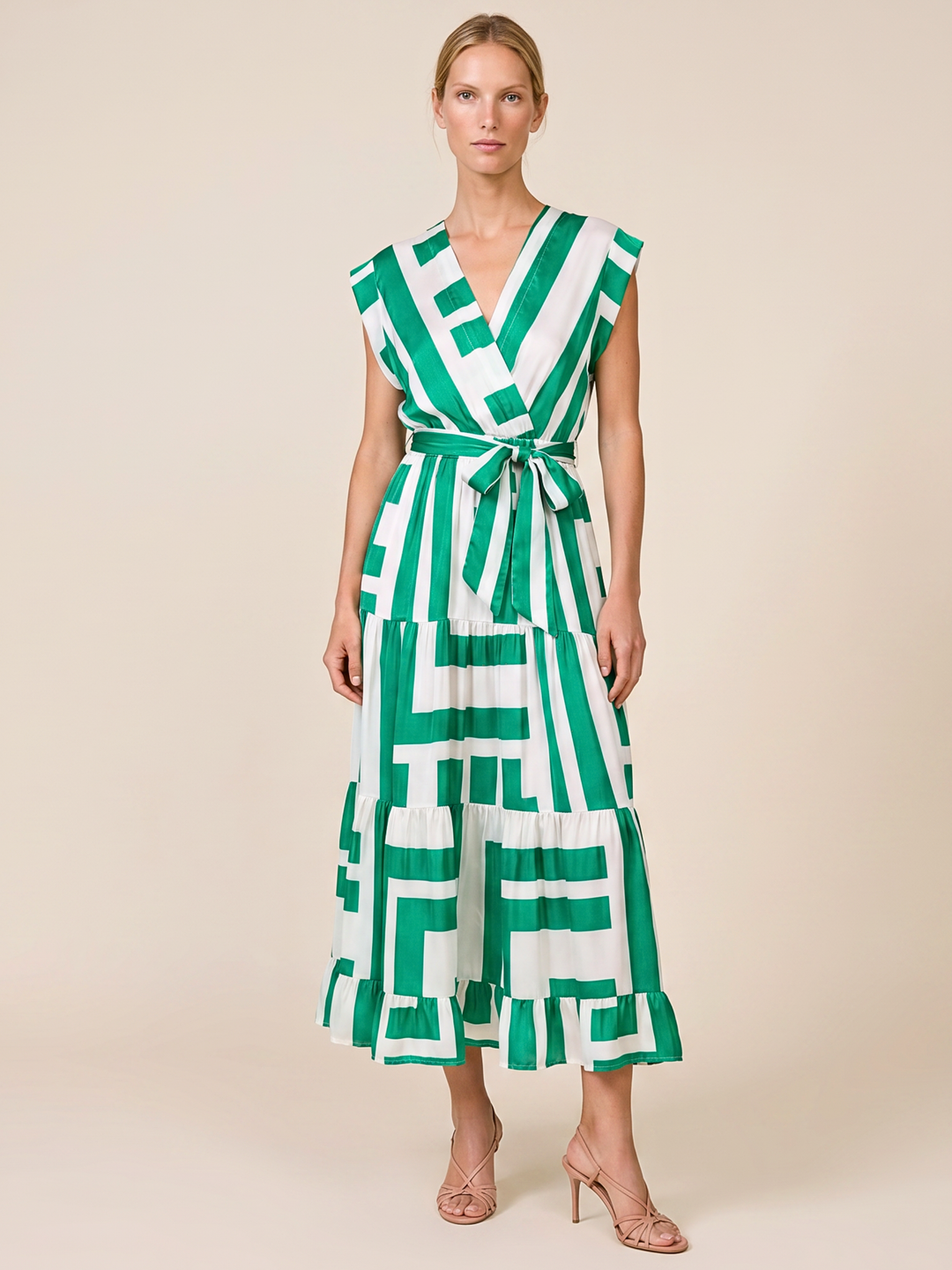 Mishal Tiered Maxi Dress